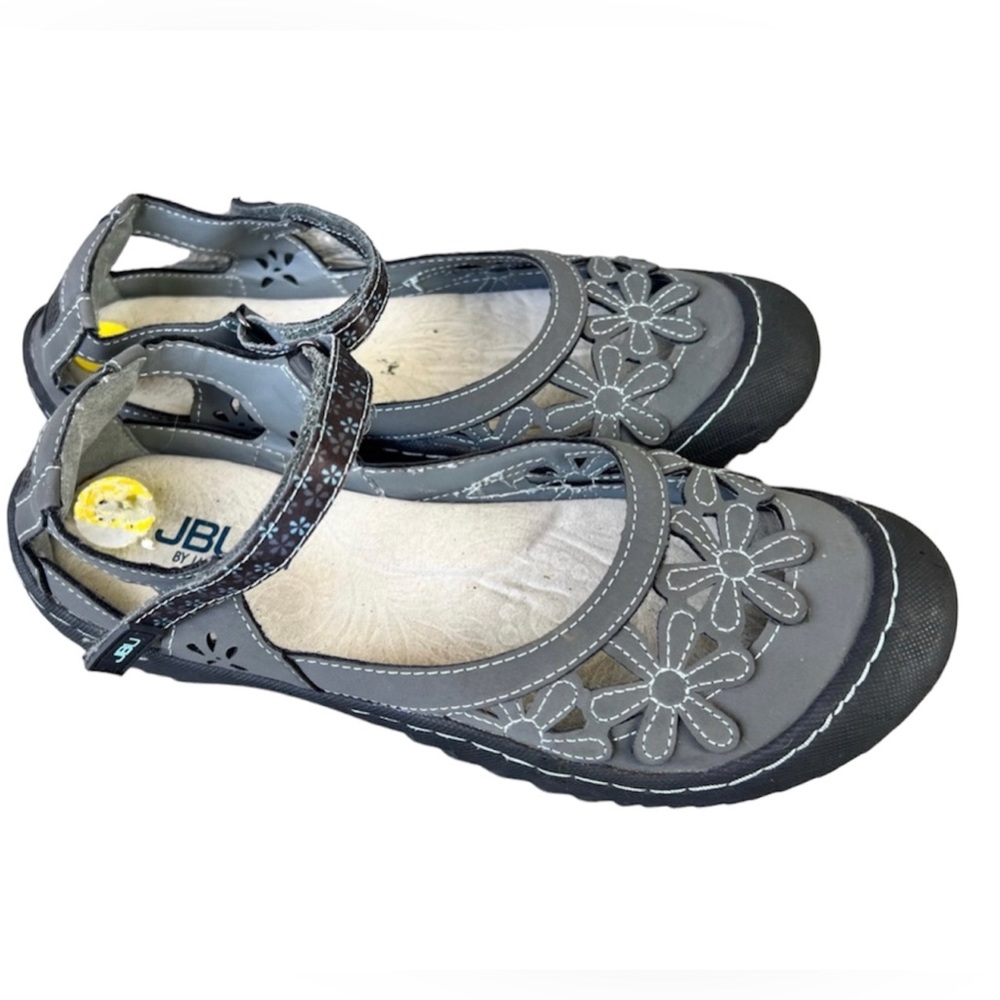 JBU J Sport Memory Foam Mary Jane Peony Vegan Walking Shows Size 9